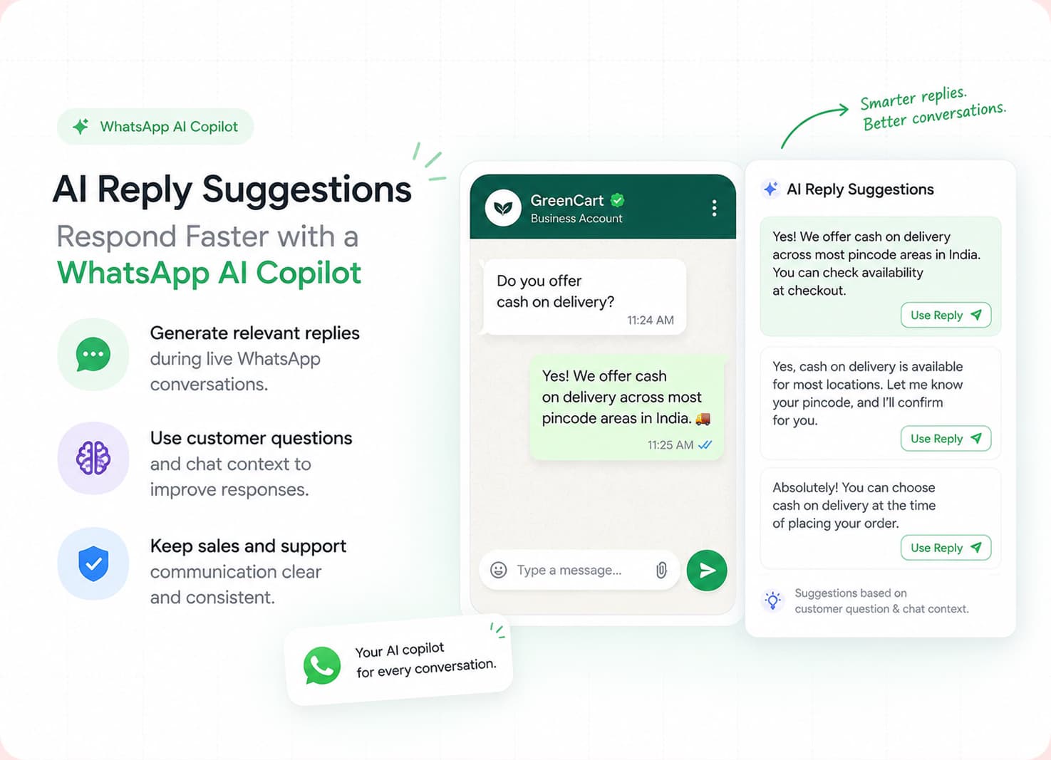 AI Reply Suggestions