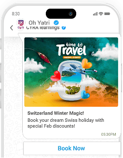 Automate Travel Bookings on WhatsApp